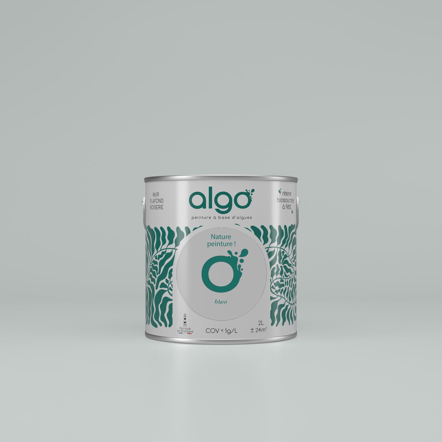 Peinture écologique Algo - Bleu polopolo