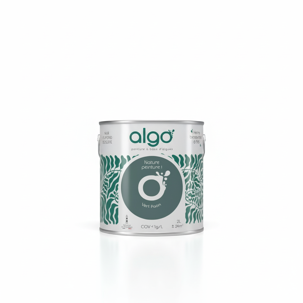 Peinture écologique Algo - Vert Paon