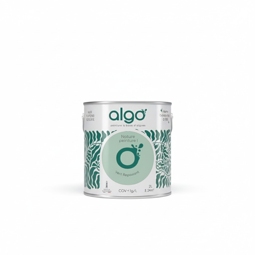 Peinture écologique Algo - Vert reposant