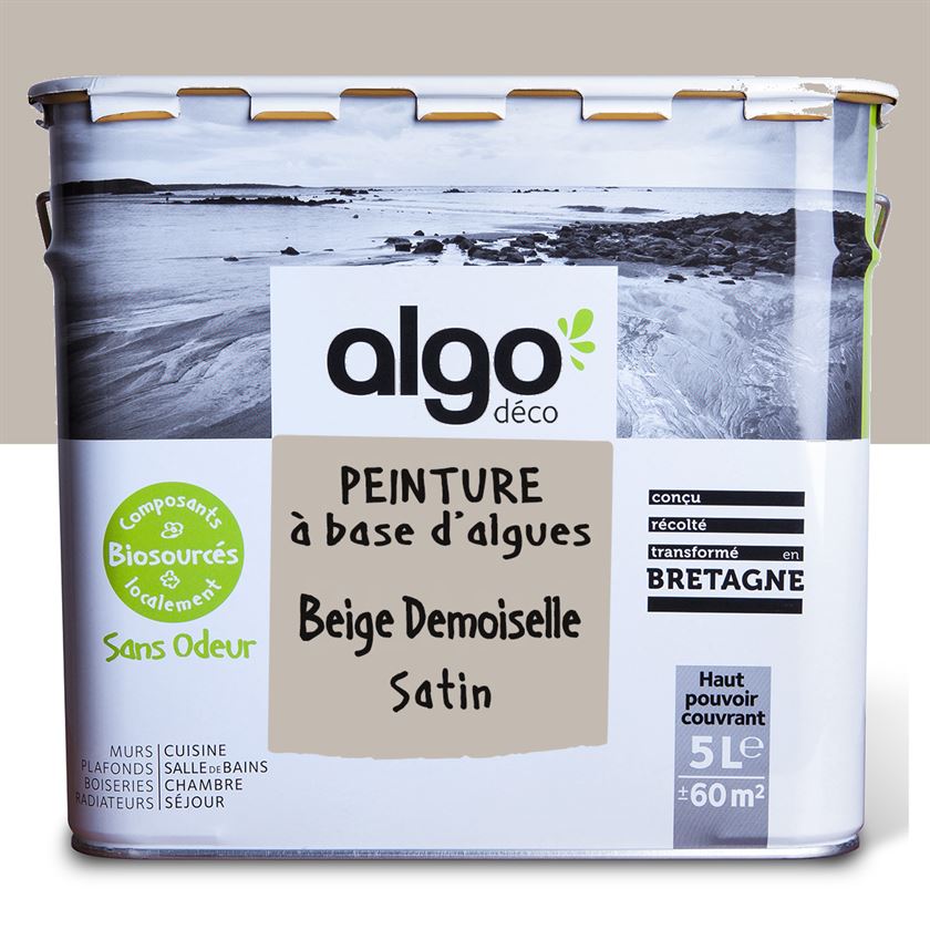 Peinture écologique Algo - Beige Demoiselles