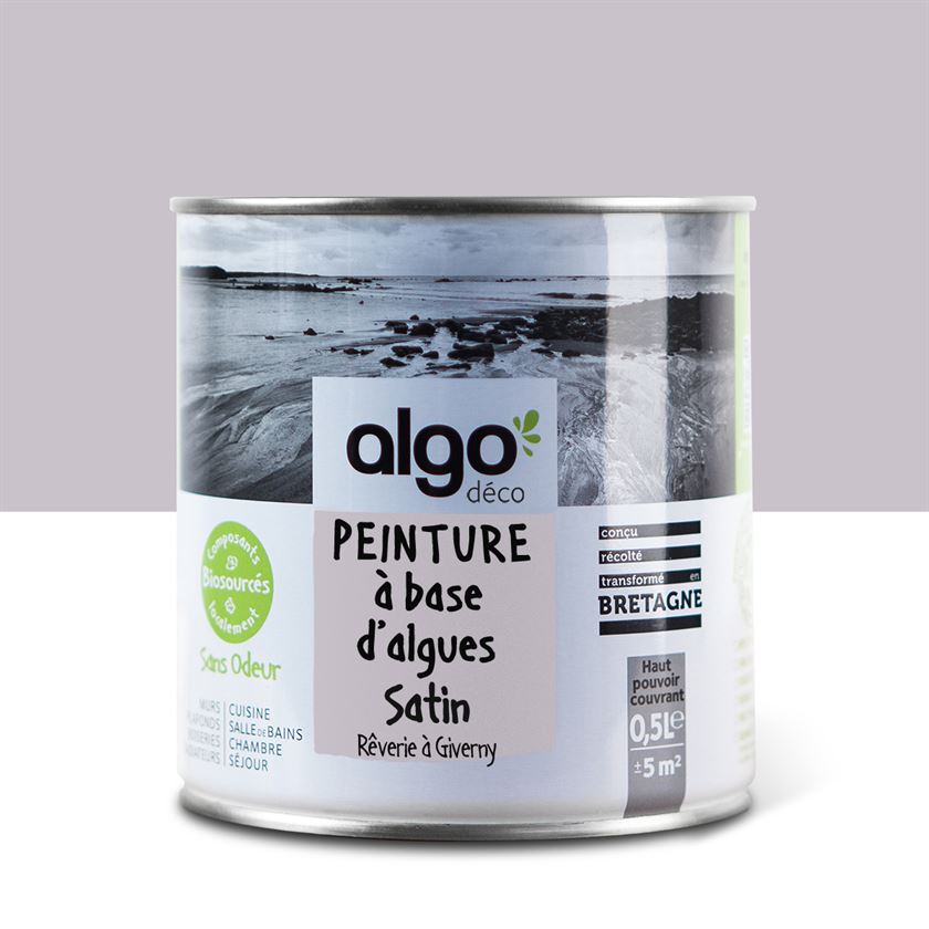 Peinture écologique Algo - Rose Rêverie à Giverny