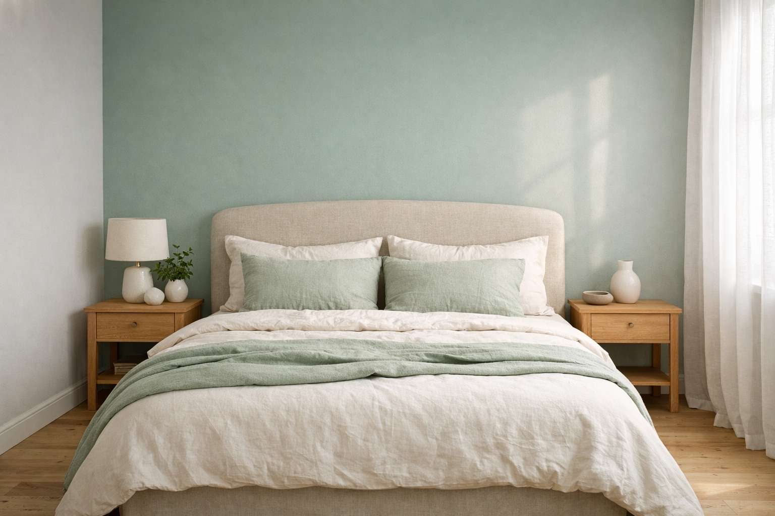 Nos conseils pour associer le gris et le vert dans une chambre