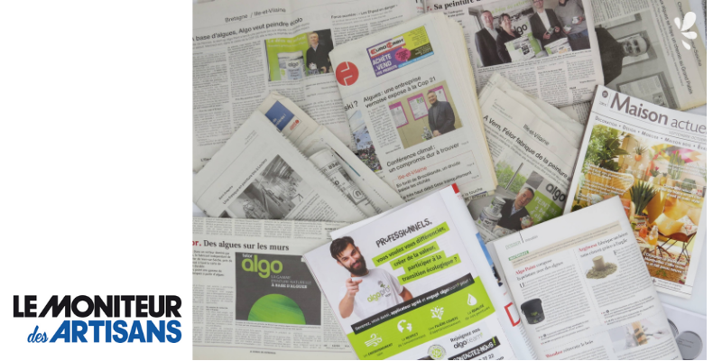 27/11/2020 - LE MONITEUR DES ARTISANS - " Peinture : des critères de choix environnementaux et sanitaires incontournables "