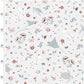 OCEAN FIELD - Papier peint enfant - Motif animaux de l'océan