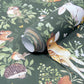 FOREST - Papier peint enfant - Motif animaux de la forêt