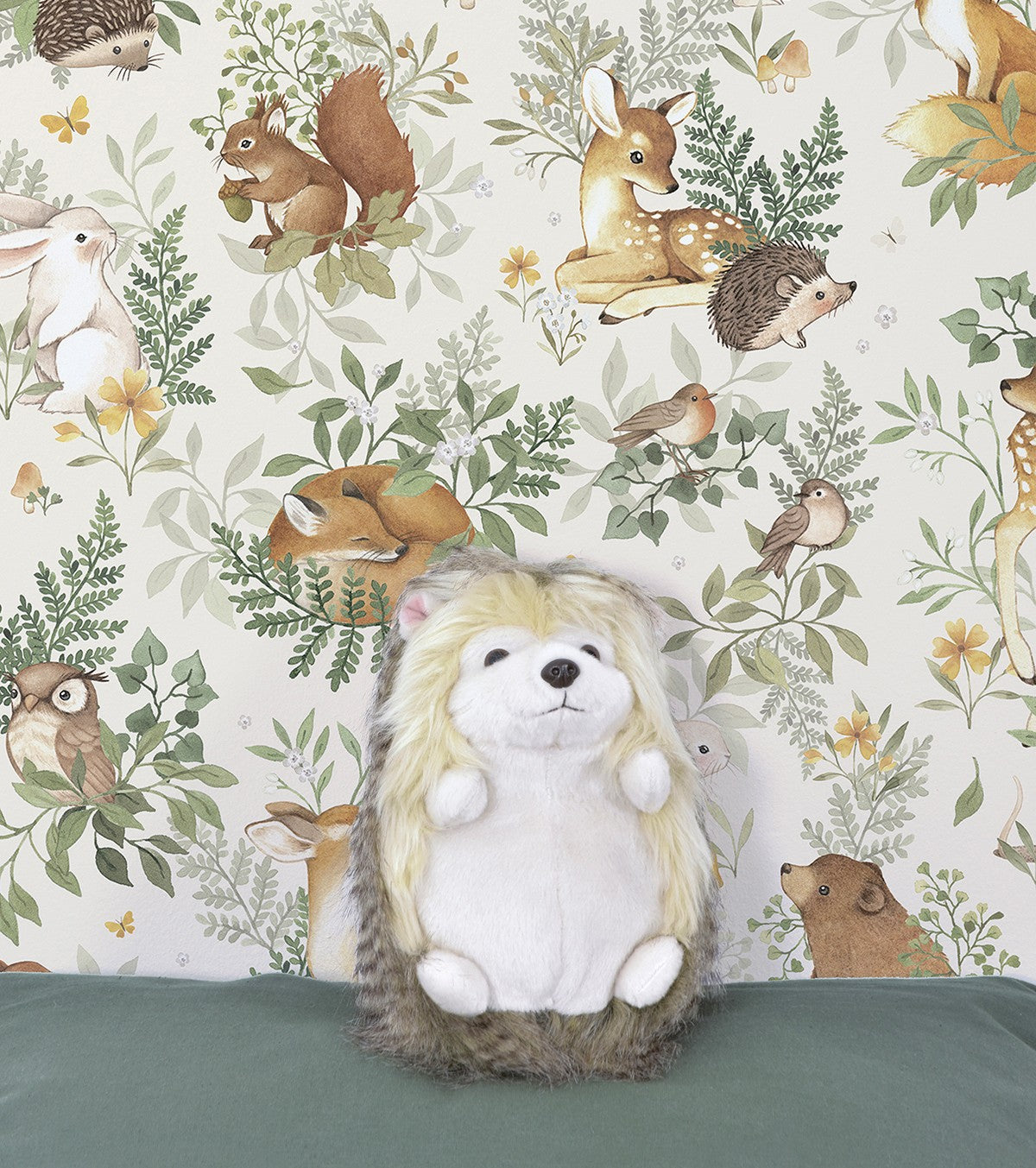 FOREST - Papier peint enfant - Motif animaux de la forêt