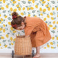 LOUISE - Papier peint enfant - Motif citrons