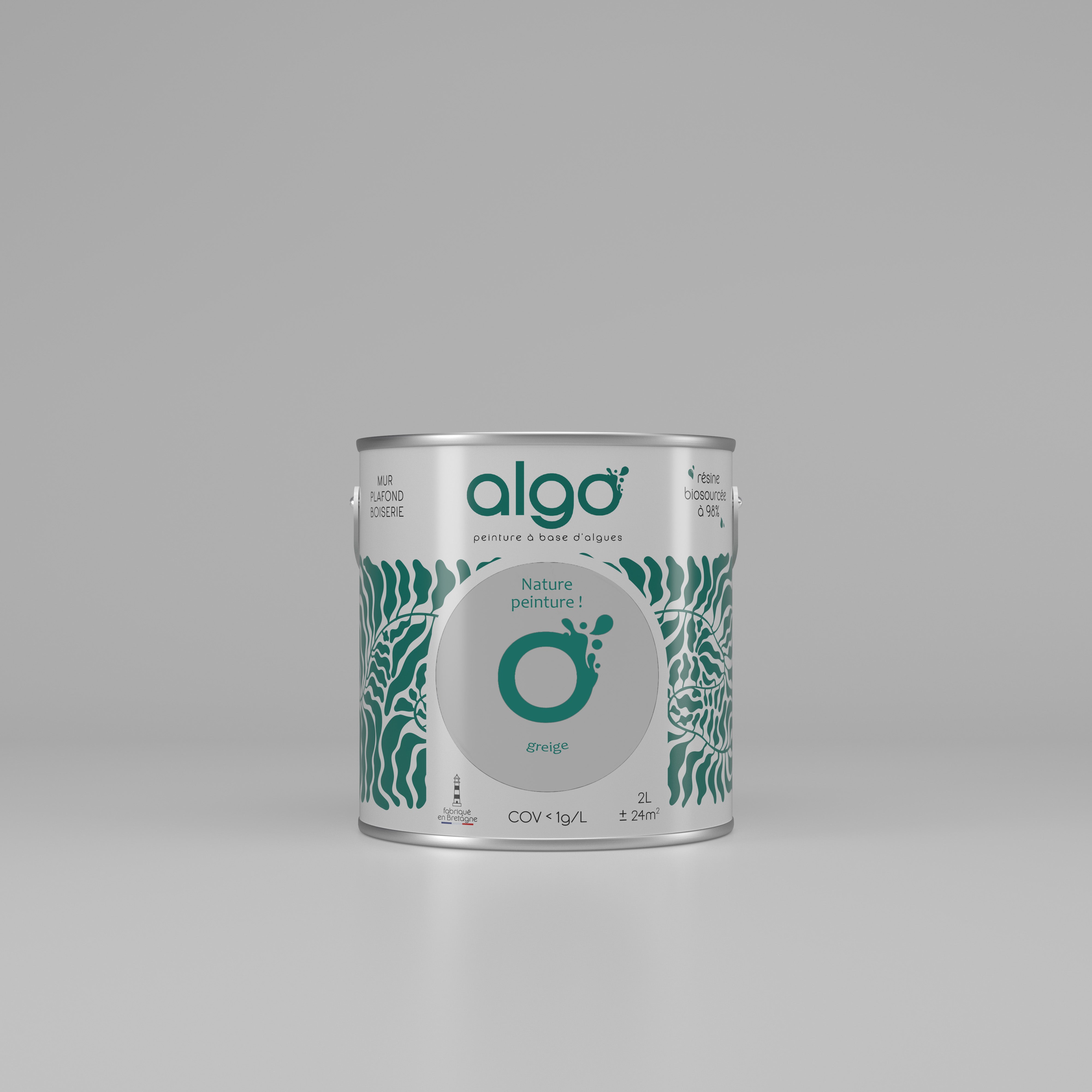 Peinture écologique Algo - Greige polopolo