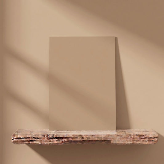 Échantillon Nuancier Beige Caramel Doré