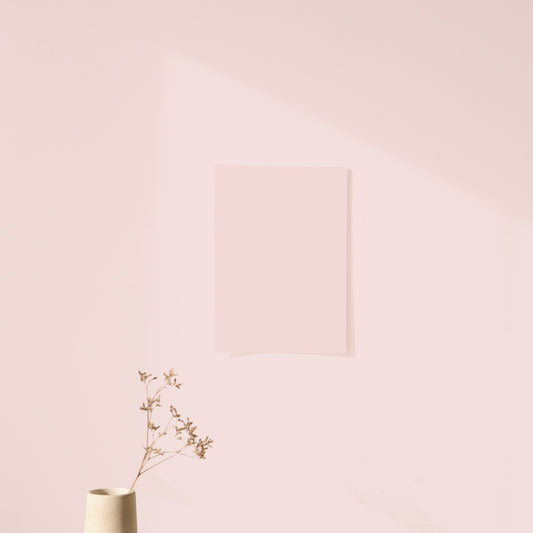 Échantillon Nuancier Rose Poudré