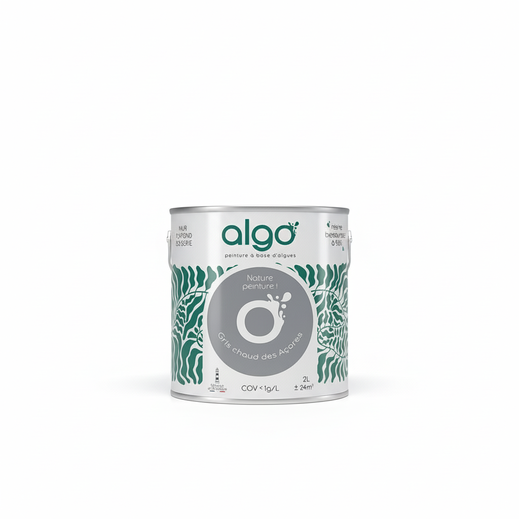 Peinture écologique Algo - Gris Chaud des Açores