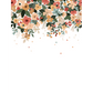 BLOEM - Papier peint panoramique - Grandes fleurs