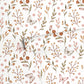 COCCINELLA - Papier peint enfant - Papillons et fleurs