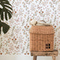 COCCINELLA - Papier peint enfant - Papillons et fleurs