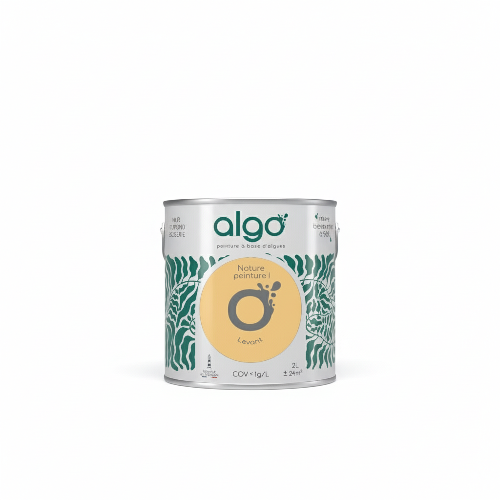 Peinture écologique Algo - Jaune Levant