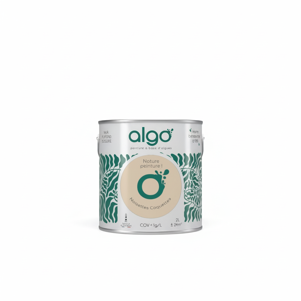 Peinture écologique Algo - Beige Noisettes Coquettes