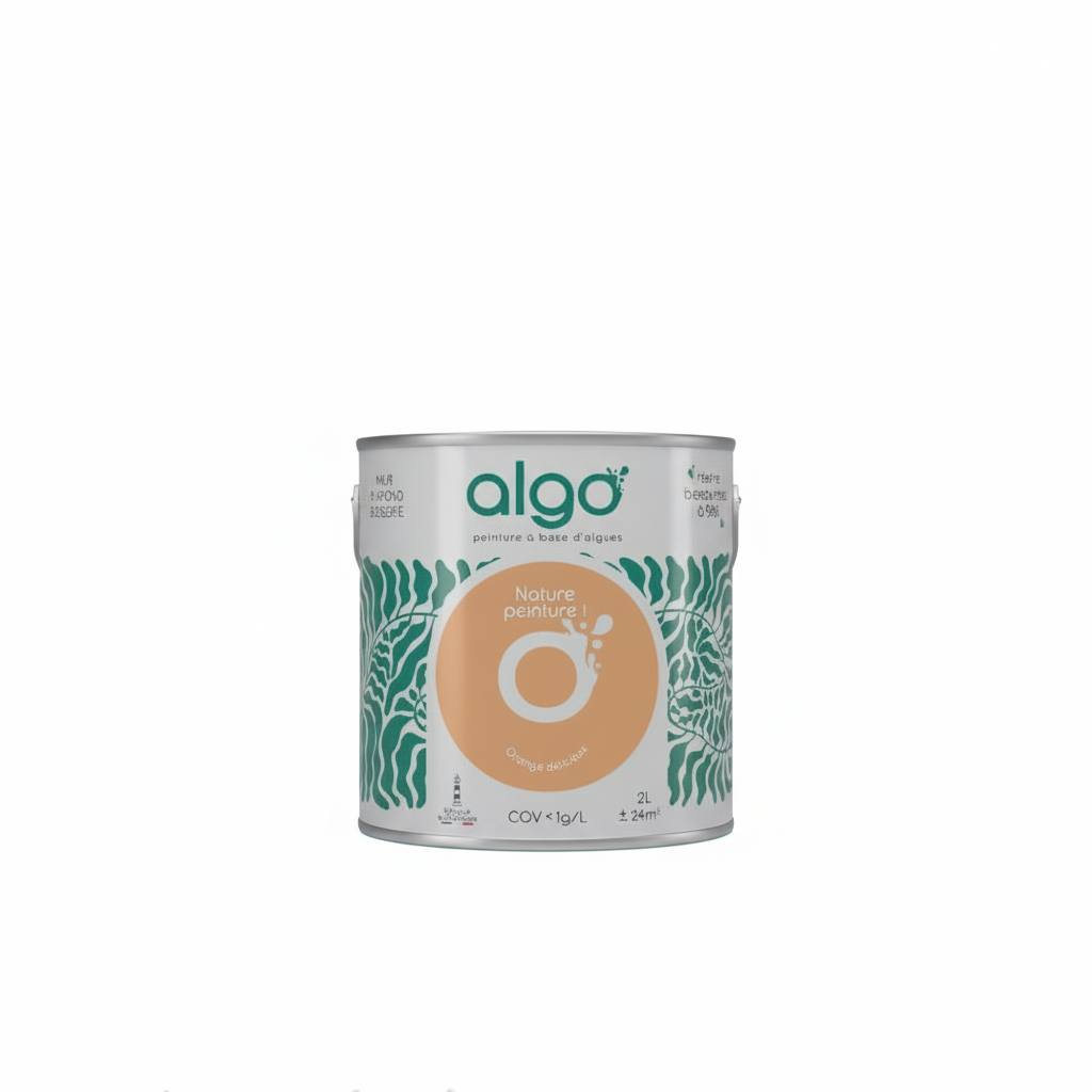Peinture écologique Algo - Orange Délicieux