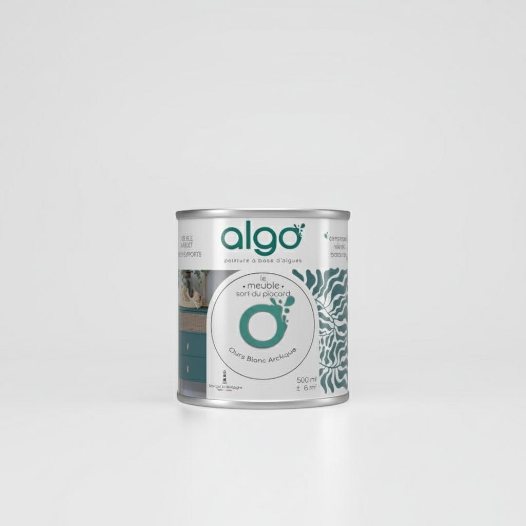 Peinture pour Meuble - Ours Blanc Arctique