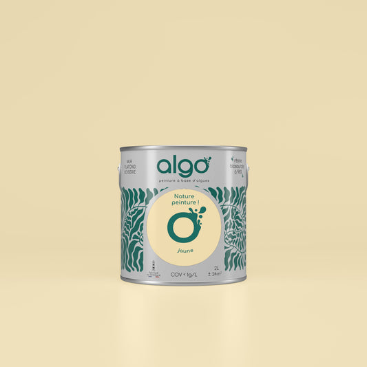 Peinture écologique Algo - Jaune polopolo
