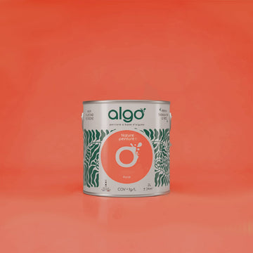 Peinture écologique Algo - Orange Koral