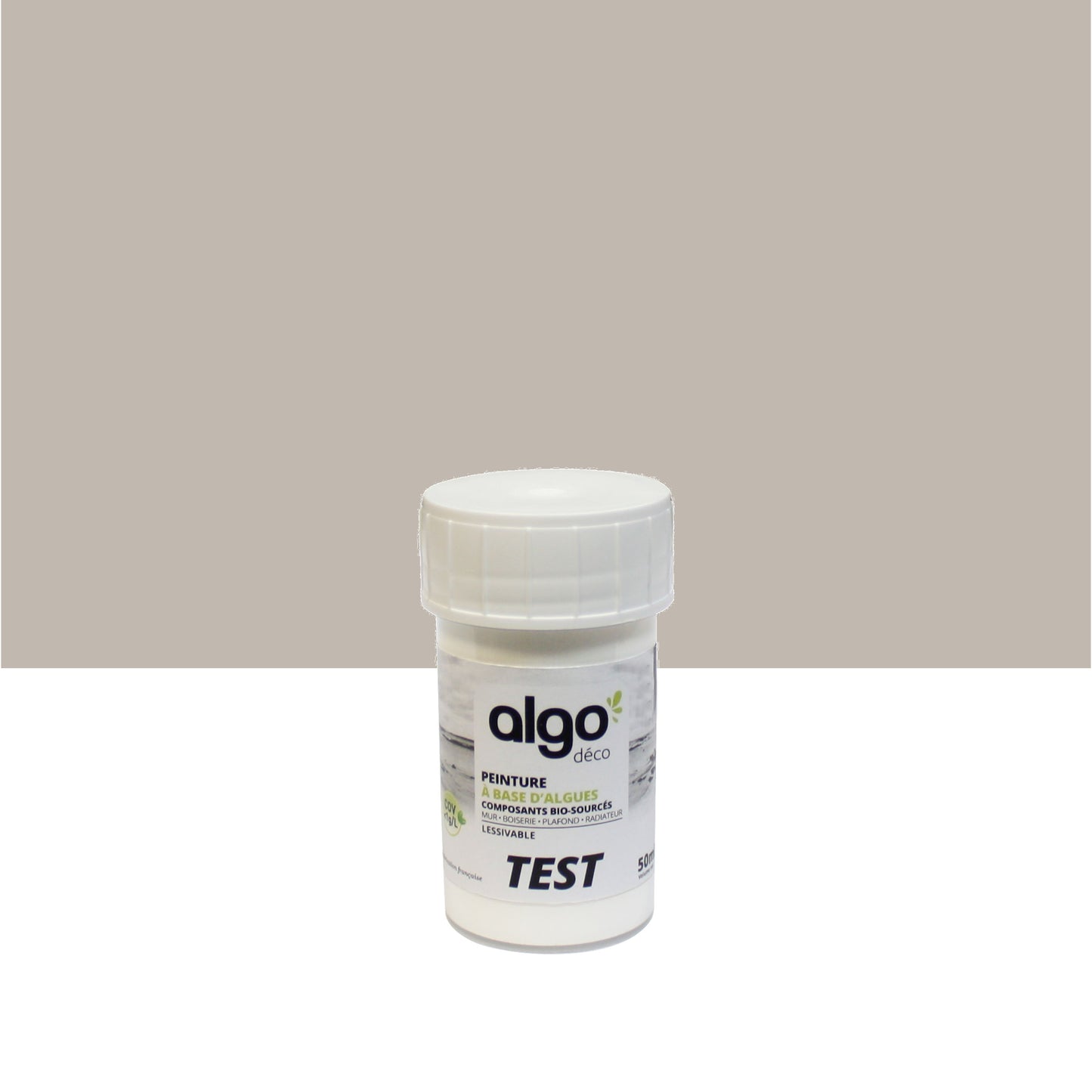 Testeur de Peinture écologique Algo Beige Demoiselles