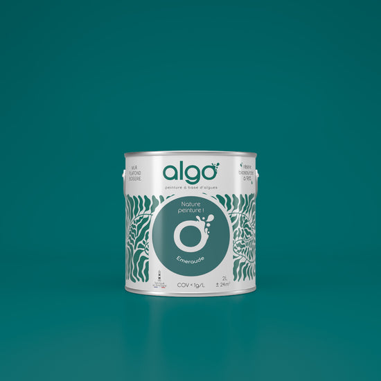 Peinture écologique Algo - Emeraude