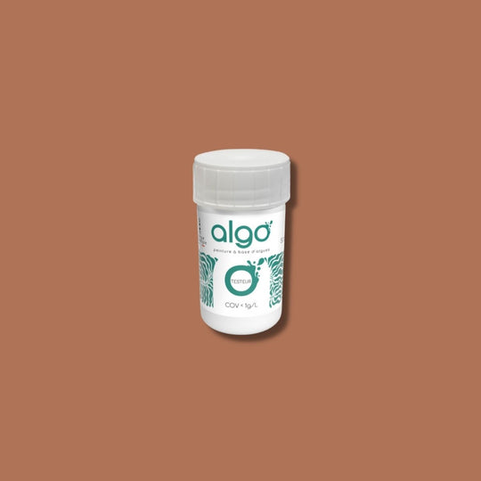 Testeur de Peinture écologique Algo Brun Pain d'épices