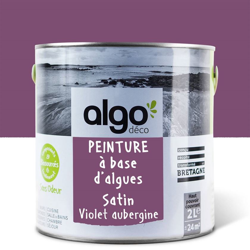 Algo Eco-Friendly Paint - Eggplant Purple