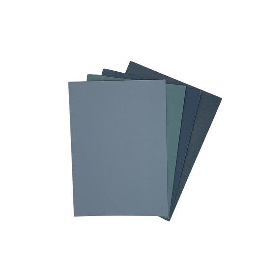 Echantillon nuancier bleu vert