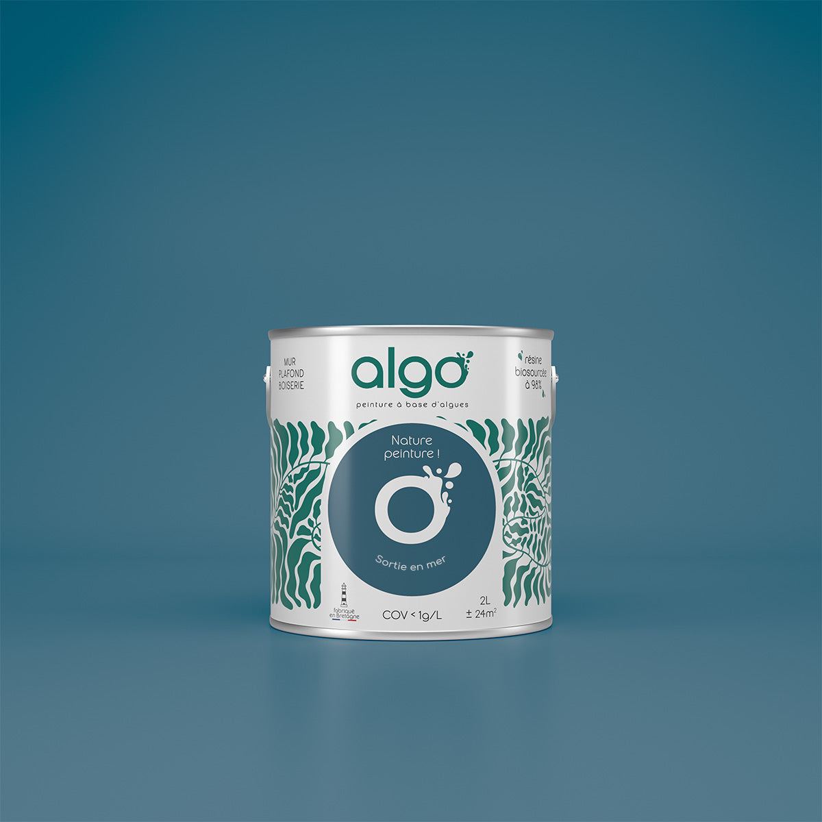 Peinture écologique Algo - Bleu Sortie en Mer