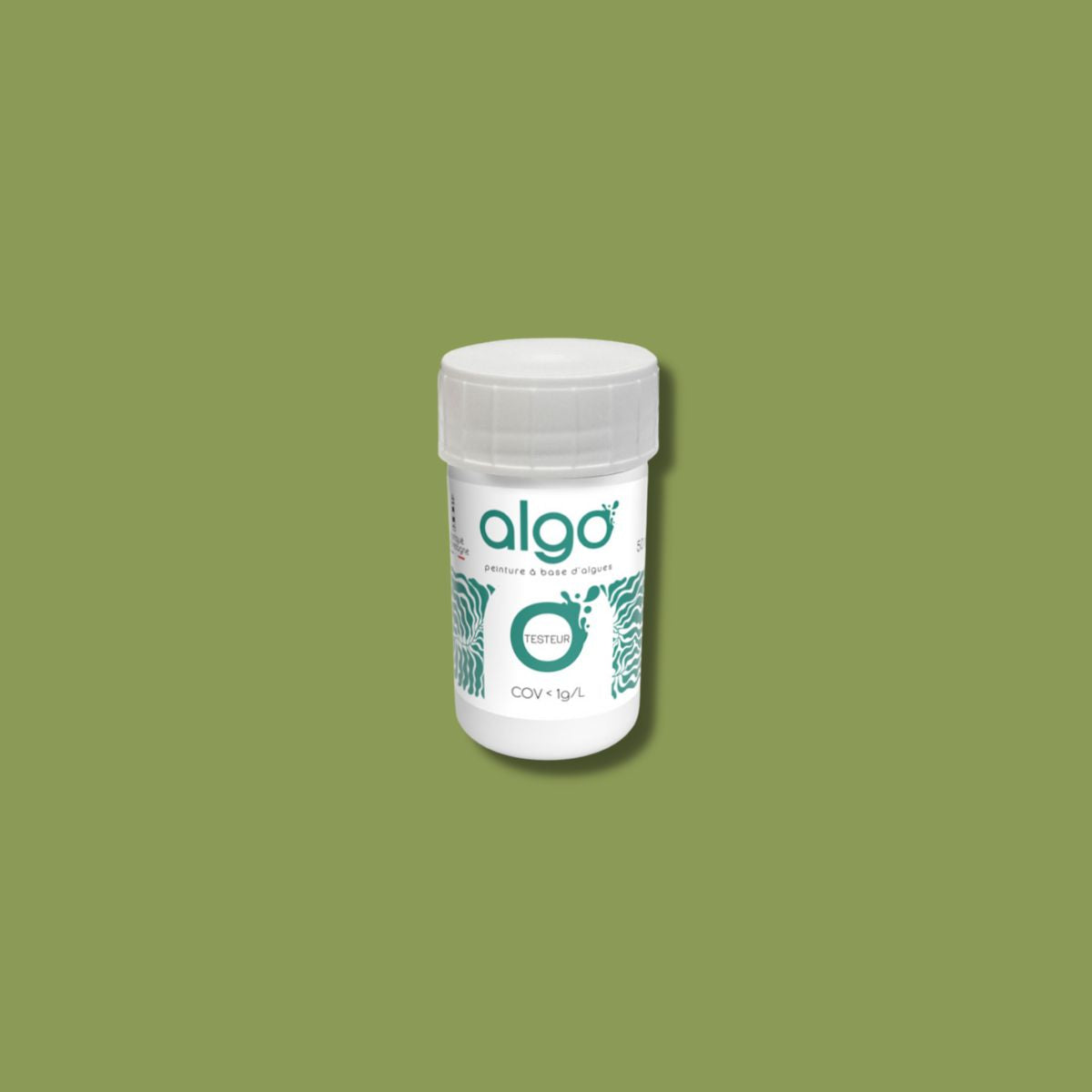 Testeur de Peinture écologique Algo - Vert Olive de Méditerranée